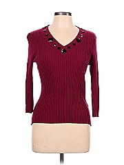 August Silk Pullover Sweater