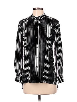 Derek Lam 10 Crosby Long Sleeve Silk Top (view 1)