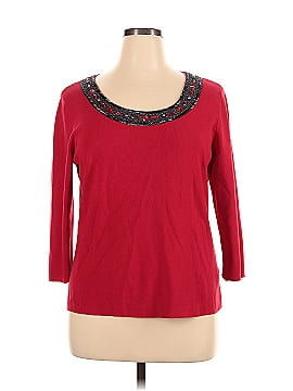Ruby Rd. 3/4 Sleeve Top (view 1)