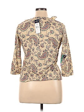 Chaps 3/4 Sleeve Blouse (view 2)