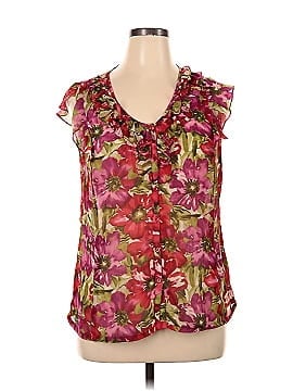 Jones New York Sport Short Sleeve Blouse (view 1)