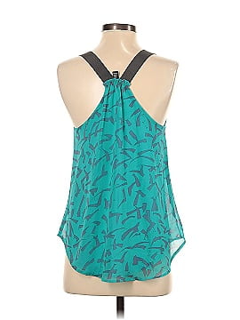 Aqua Sleeveless Blouse (view 2)