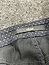 Else Jeans Houndstooth Tweed Polka Dots Chevron-herringbone Hearts Black Jeans Size 26 waist - photo 3