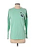 Comfort Colors 100% Cotton Green Long Sleeve T-Shirt Size P (petite) - photo 1