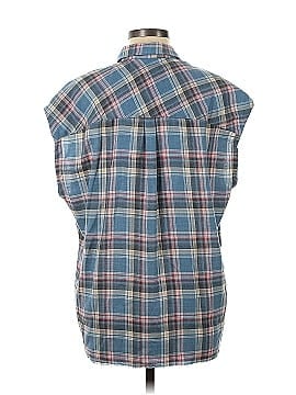 IRO Jeans Short Sleeve Button-Down Shirt (view 2)