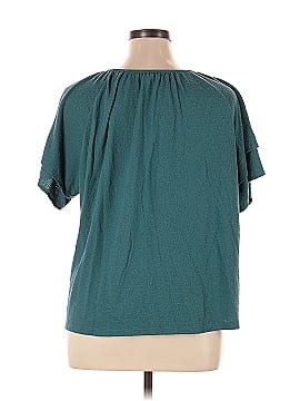 a.n.a. A New Approach Short Sleeve Blouse (view 2)