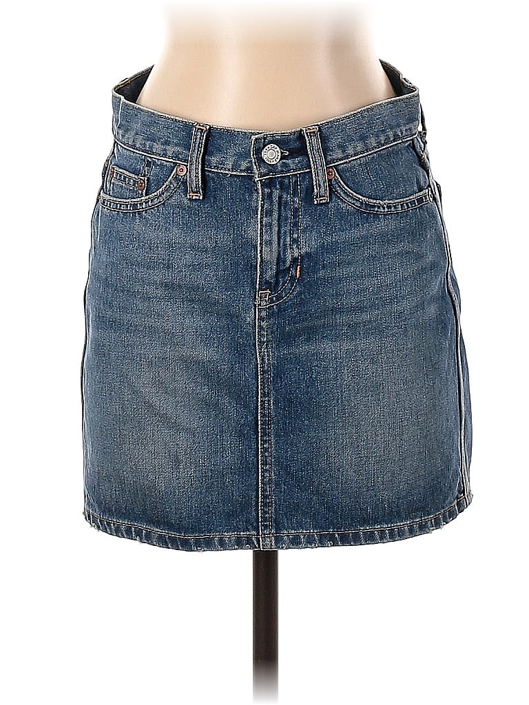 Gas Jeans Denim Skirt Blue Bottoms Women s Size 1 ThredUp