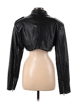 Edikted Faux Leather Jacket (view 2)