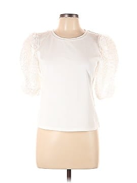 Flat White 3/4 Sleeve Blouse (view 1)