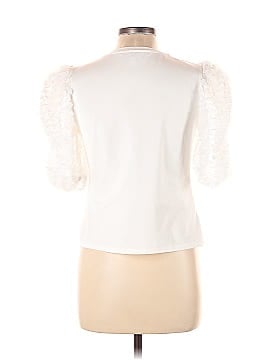 Flat White 3/4 Sleeve Blouse (view 2)