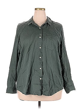 Universal Thread Long Sleeve Button-Down Shirt (view 1)