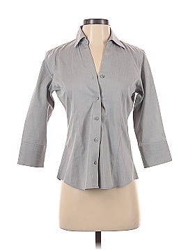 Foxcroft Long Sleeve Button-Down Shirt (view 1)