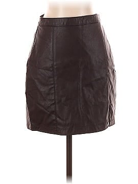 Abercrombie & Fitch Faux Leather Skirt (view 1)