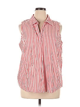 Style&Co Sleeveless Button-Down Shirt (view 1)