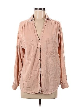 Zara Long Sleeve Button-Down Shirt (view 1)