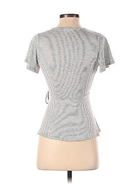 Caution to the Wind Short Sleeve Blouse (view 2)