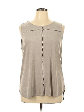 Style&Co Faux Leather Top (view 1)