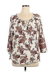 Natural Reflections 3/4 Sleeve Blouse