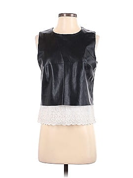 Bailey 44 Faux Leather Top (view 1)