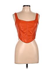 Sincerely Jules Faux Leather Top