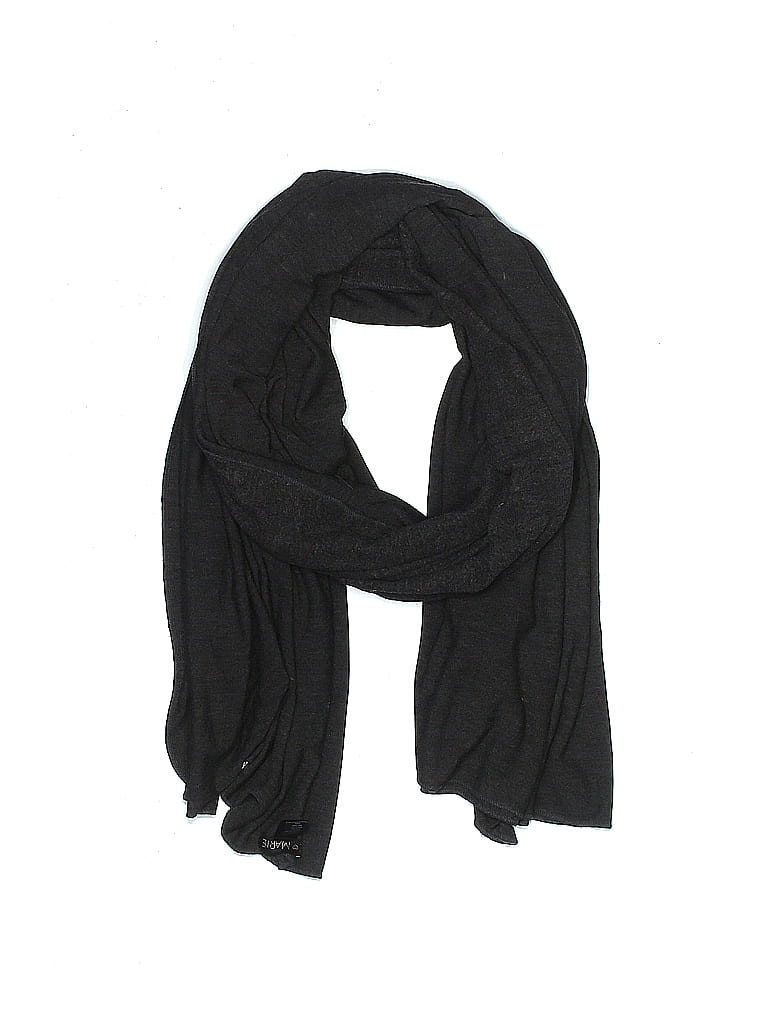 Pre-owned Assorted Brands Scarf In Black