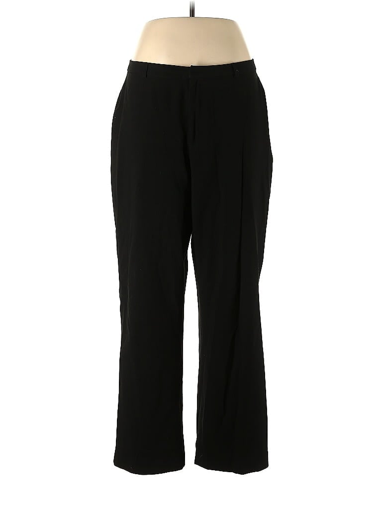 Pre-owned Assorted Brands Dress Pants In Black