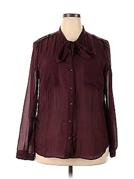 Ann Taylor LOFT Long Sleeve Blouse (view 1)