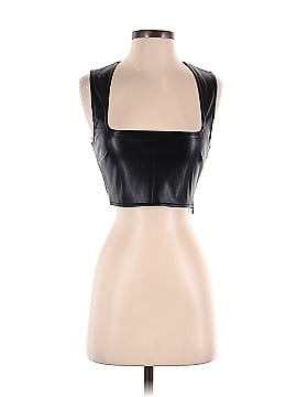 Edikted Faux Leather Top (view 1)