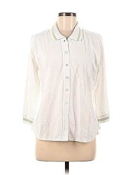 Norm Thompson 3/4 Sleeve Button-Down Shirt (view 1)