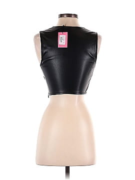 Edikted Faux Leather Top (view 2)