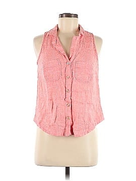 Maeve by Anthropologie Sleeveless Button-Down Shirt (view 1)