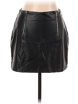 Shein Leather Skirt (view 1)