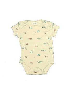 Rabbit Bear Short Sleeve Onesie (view 1)