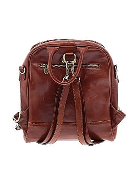 Time Resistance Leather Backpack (view 2)
