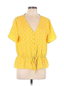 Ann Taylor LOFT Outlet Short Sleeve Blouse (view 1)