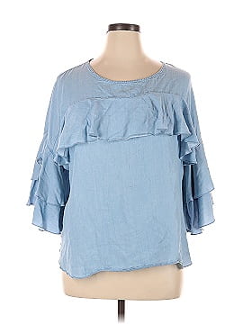 LC Lauren Conrad Long Sleeve Blouse (view 1)