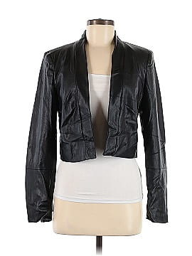 Calvin Klein Faux Leather Jacket (view 1)