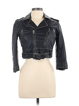 Kate Moss for Topshop Leather Jacket (view 1)