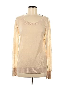 Enza Costa Cashmere Pullover Sweater (view 1)
