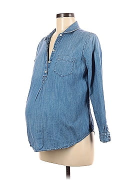 Old Navy - Maternity Long Sleeve Blouse (view 1)