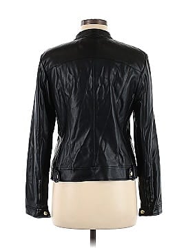 Cole Haan Faux Leather Jacket (view 2)