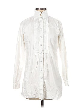 Ines de la Fressange for Uniqlo Long Sleeve Button-Down Shirt (view 1)