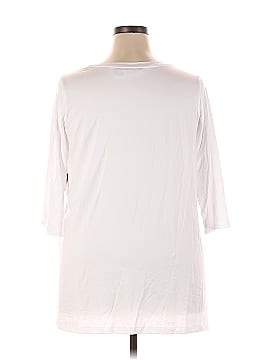 Tahari 3/4 Sleeve T-Shirt (view 2)