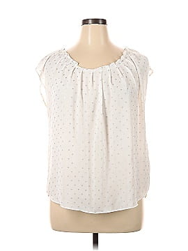 Lauren Conrad Short Sleeve Blouse (view 1)