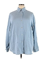 Soft Surroundings Long Sleeve Button Down Shirt