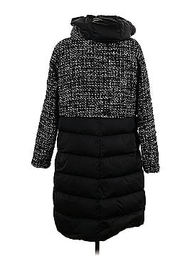 Herno Mixed Tweed & Down Puffer Coat (view 2)