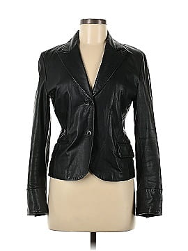 Maximo Faux Leather Jacket (view 1)