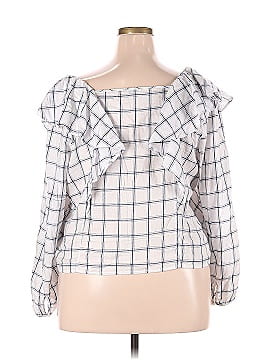 J.Crew Factory Store Long Sleeve Blouse (view 2)