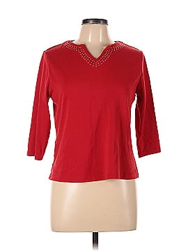 Hillard & Hanson 3/4 Sleeve Top (view 1)