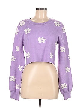 Blue Blush Pullover Sweater (view 1)